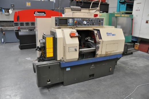 Subspindle: 2.2 kW - Ø 34 mm
B-axis travel: 325 mm 
With full automatic barfeed loading IRCO Profi